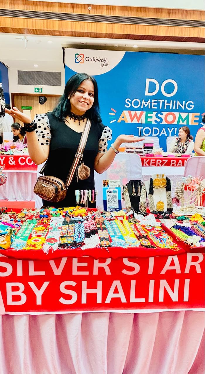 Silver Star artisan fair booth