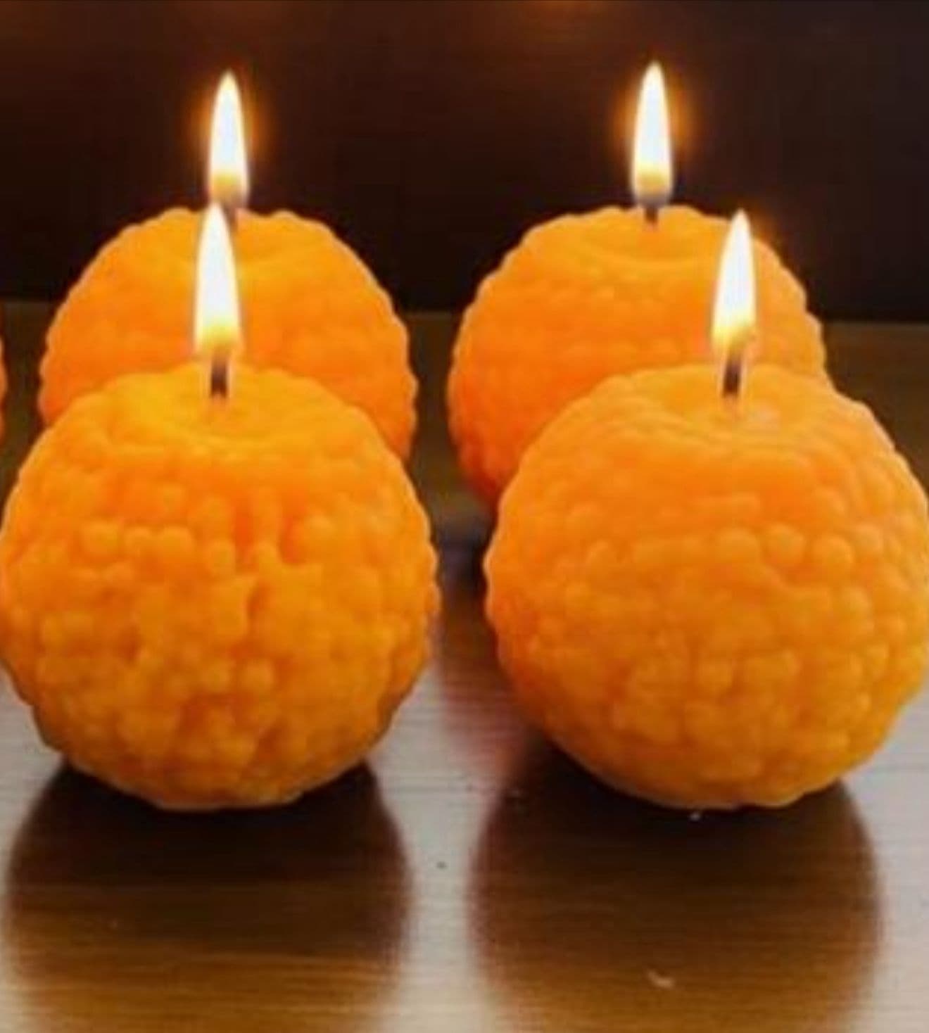 CAPOCHINO VANILLA Laddoo Chai CANDLE — 2